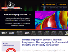 Tablet Screenshot of infraredimagingservices.com